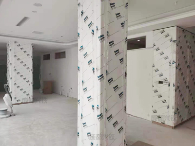 青白江区人民医院钢制墙板定制安装